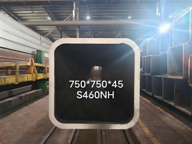 צינור פלדה מרובע מסוג S460NH בצורת קר